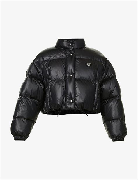 prada winter puffer|Prada puffer jacket ladies.